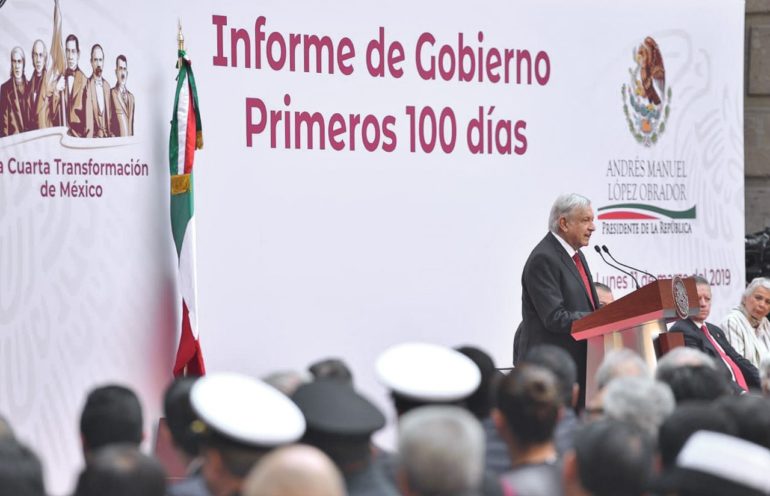 Informe por los 100 días de gobierno del Presidente Andrés Manuel López Obrador #regionmx
