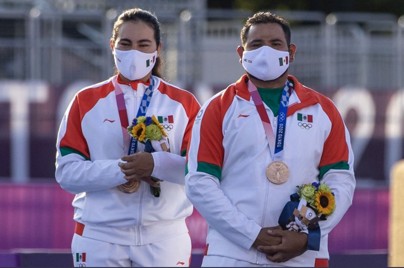 México obtuvo su primera medalla en Tokio 2020 gracias al tiro con arco  #regionmx