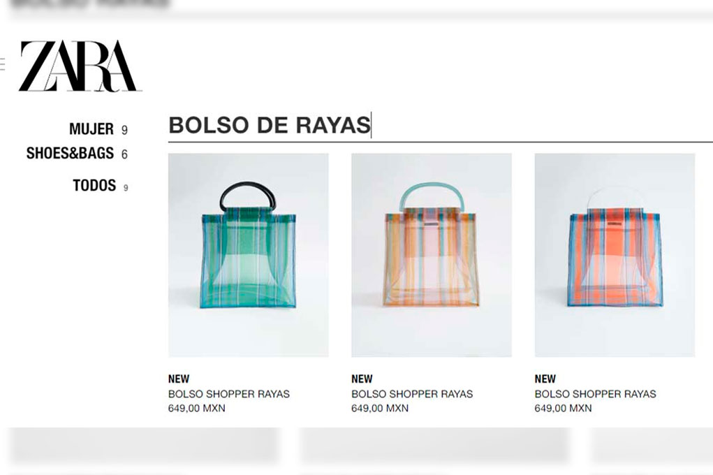 Zara vende bolsas similares a las del mandado en 649 pesos #regionmx