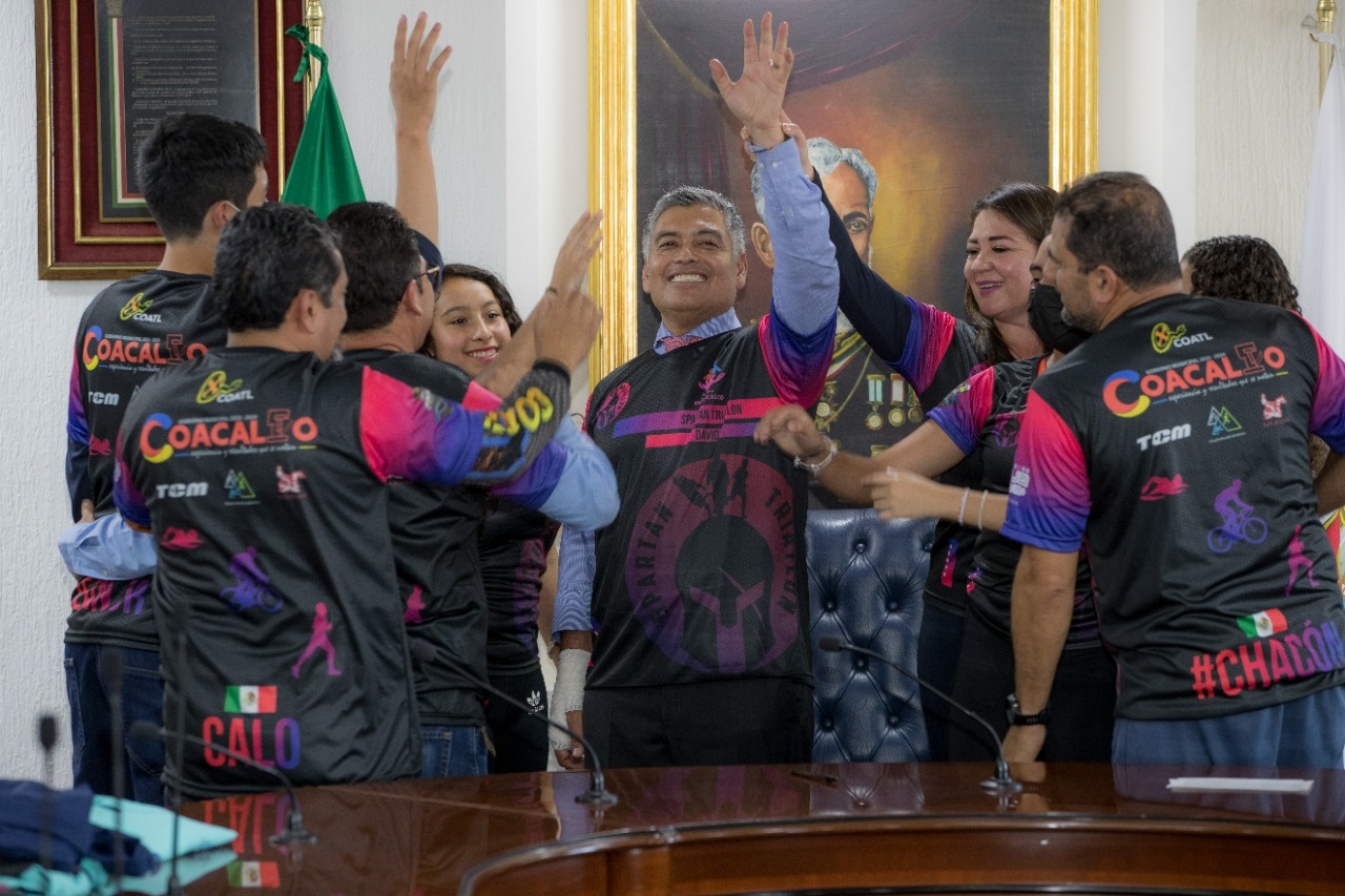 Spartan Triatlón recibe uniformes para representar dignamente a Coacalco #regionmx