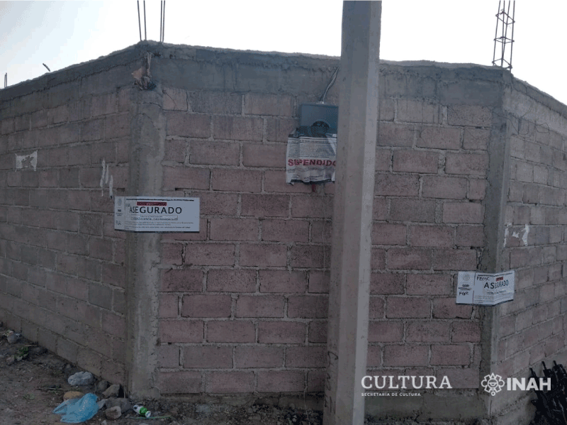 Realizan construcción ilegal en zona arqueológica de Teotihuacan #regionmx