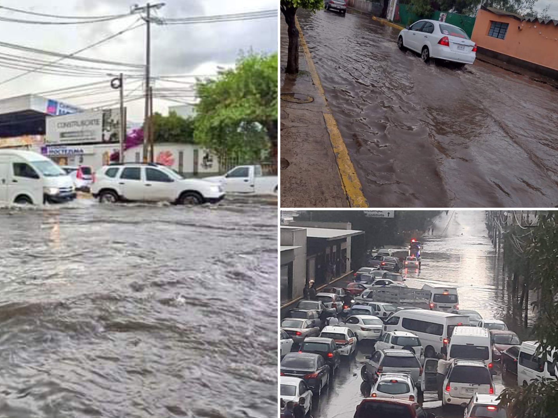 Sismo e inundaciones en la López Portillo #regionmx 