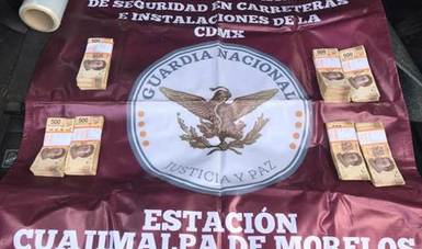 Detienen a dos personas con cerca de 340 mil pesos en Huixquilucan #regionmx
