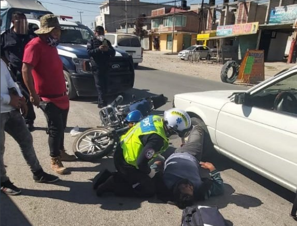 Motociclista es atropellado en Cuautitlán Izcalli #regionmx