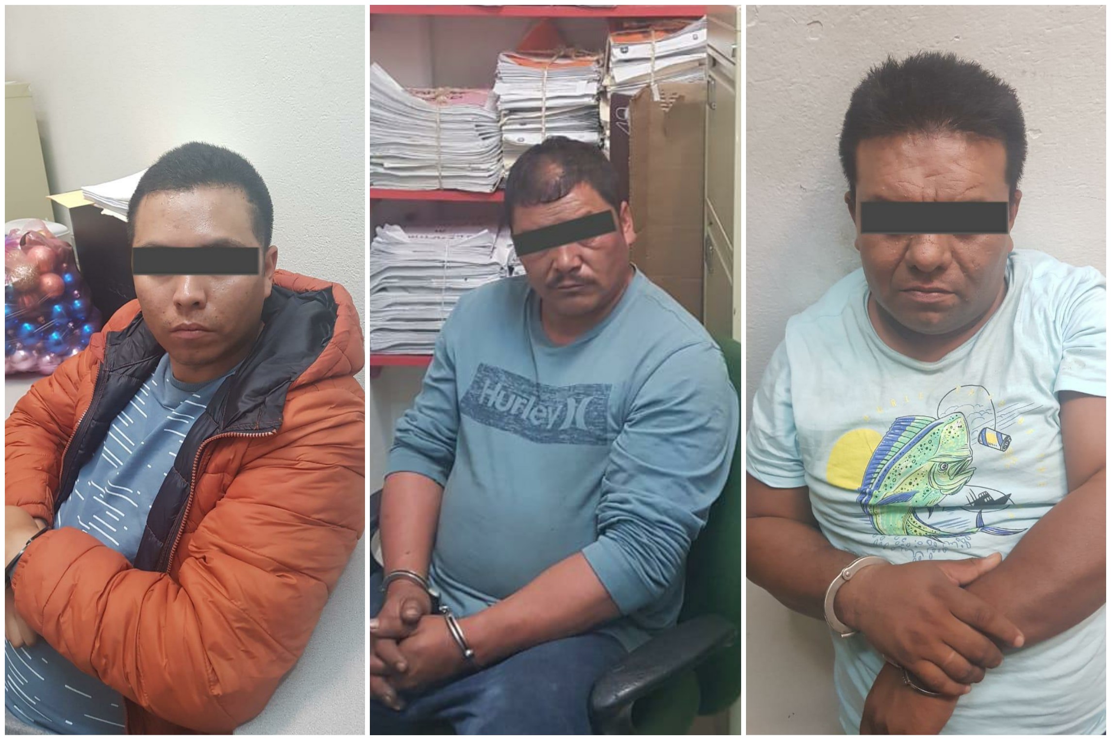 Tres detenidos por presunto robo de vehículo en Naucalpan #regionmx