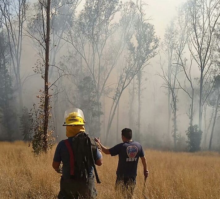 Presa Tenantongo registró un incendio de casi 5 hectáreas #regionmx