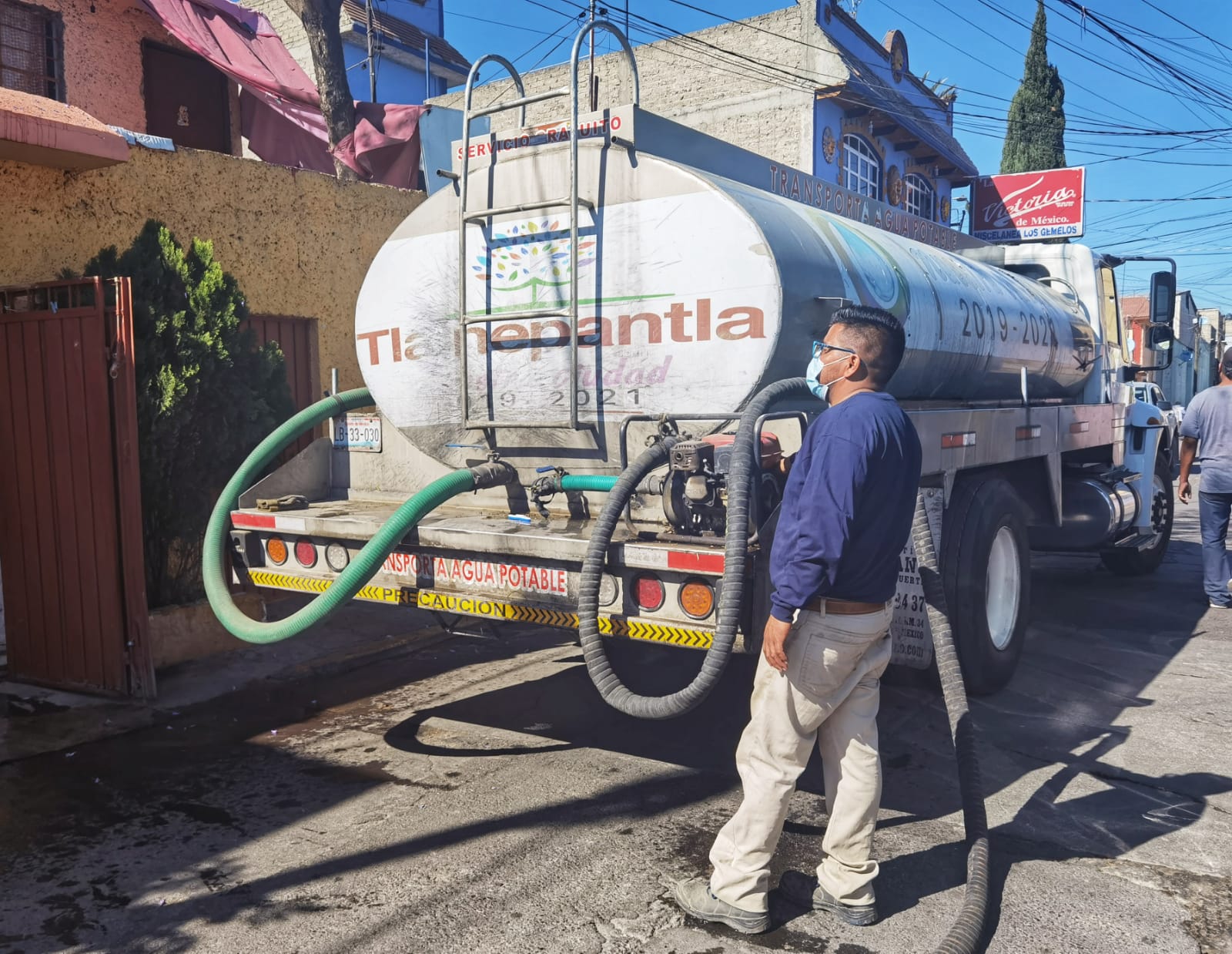 Distribuyen camiones cisterna ante desabasto ocasionado por CONAGUA y CAEM #regionmx