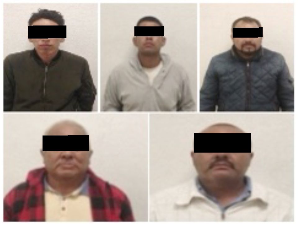 Policías de Tlalnepantla detienen a cinco por robo a cuentahabiente #regionmx