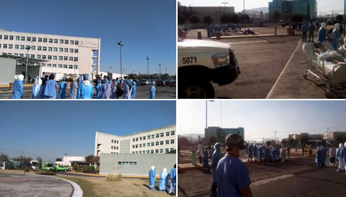 Hospital López Mateos registró incendio; desalojan a pacientes #regionmx