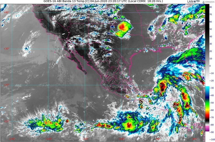 La tormenta tropical Cristóbal ya está en el sur de México #regionmx