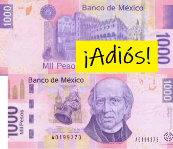 Así será el nuevo billete de 1000 pesos mexicanos #regionmx