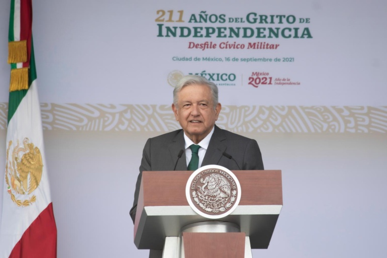 Discurso de Andrés Manuel López Obrador durante el Desfile Militar del 16 de septiembre  #regionmx