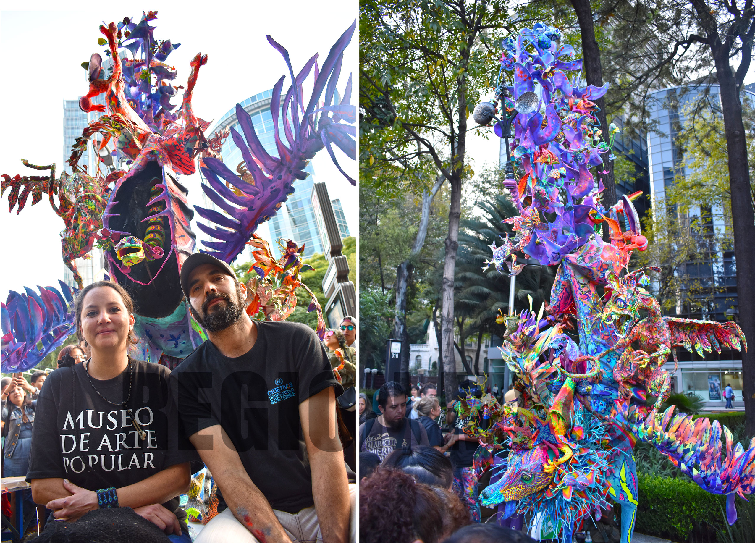 Perro loco callejero: algo más que un alebrije monumental #regionmx