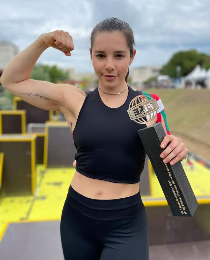 Ella Bucio se consolida como la reina del parkour #regionmx