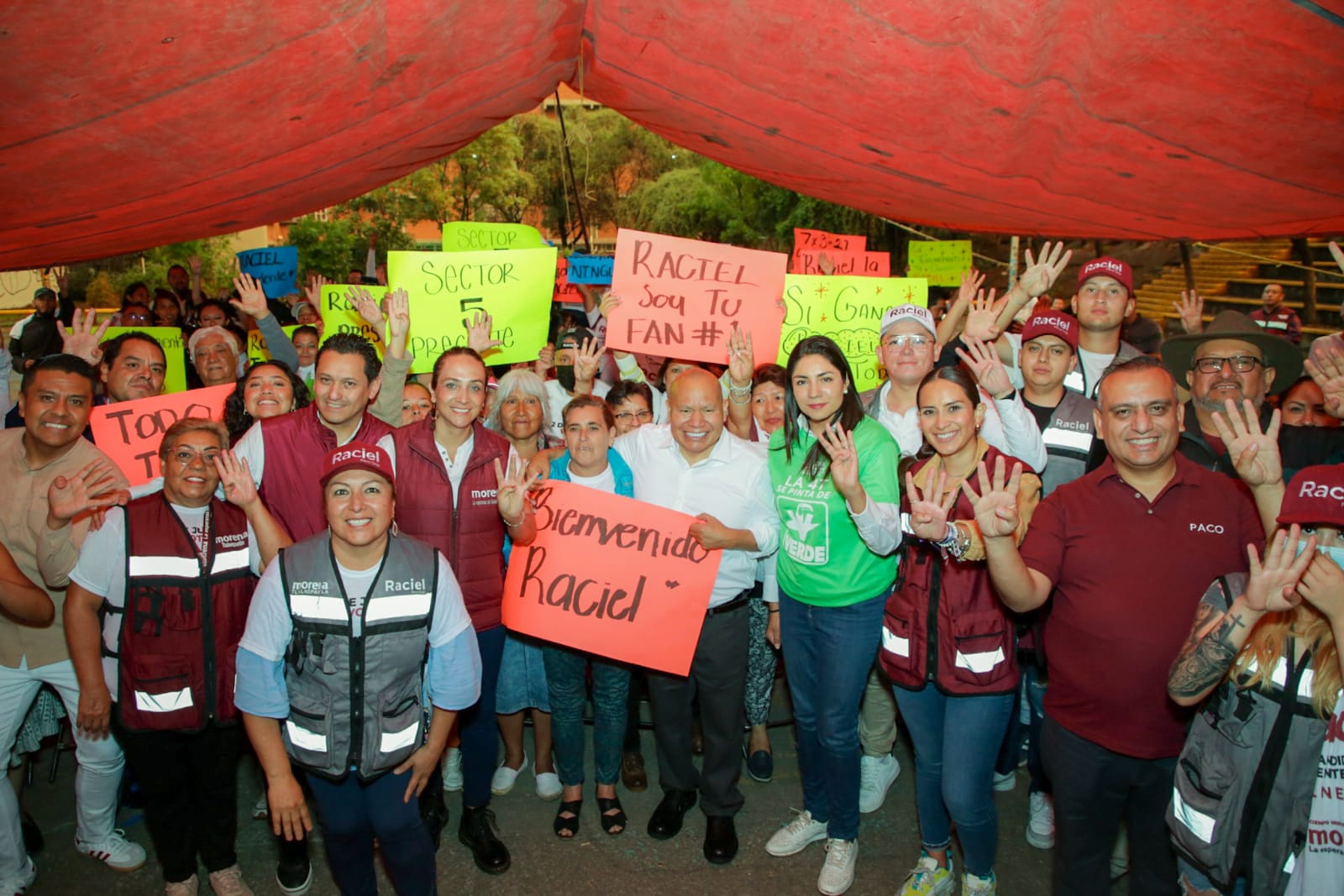 Raciel Pérez invita a la militancia de la 4T a respaldar a Claudia Sheinbaum #regionmx 