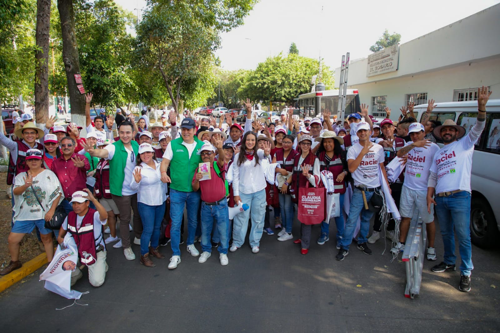 En Megabrigadas, Raciel Pérez pide confiar en su proyecto de gobierno #regionmx