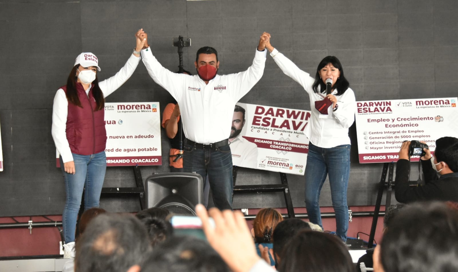 Docentes manifiestan apoyo a propuestas de Darwin Eslava #regionmx