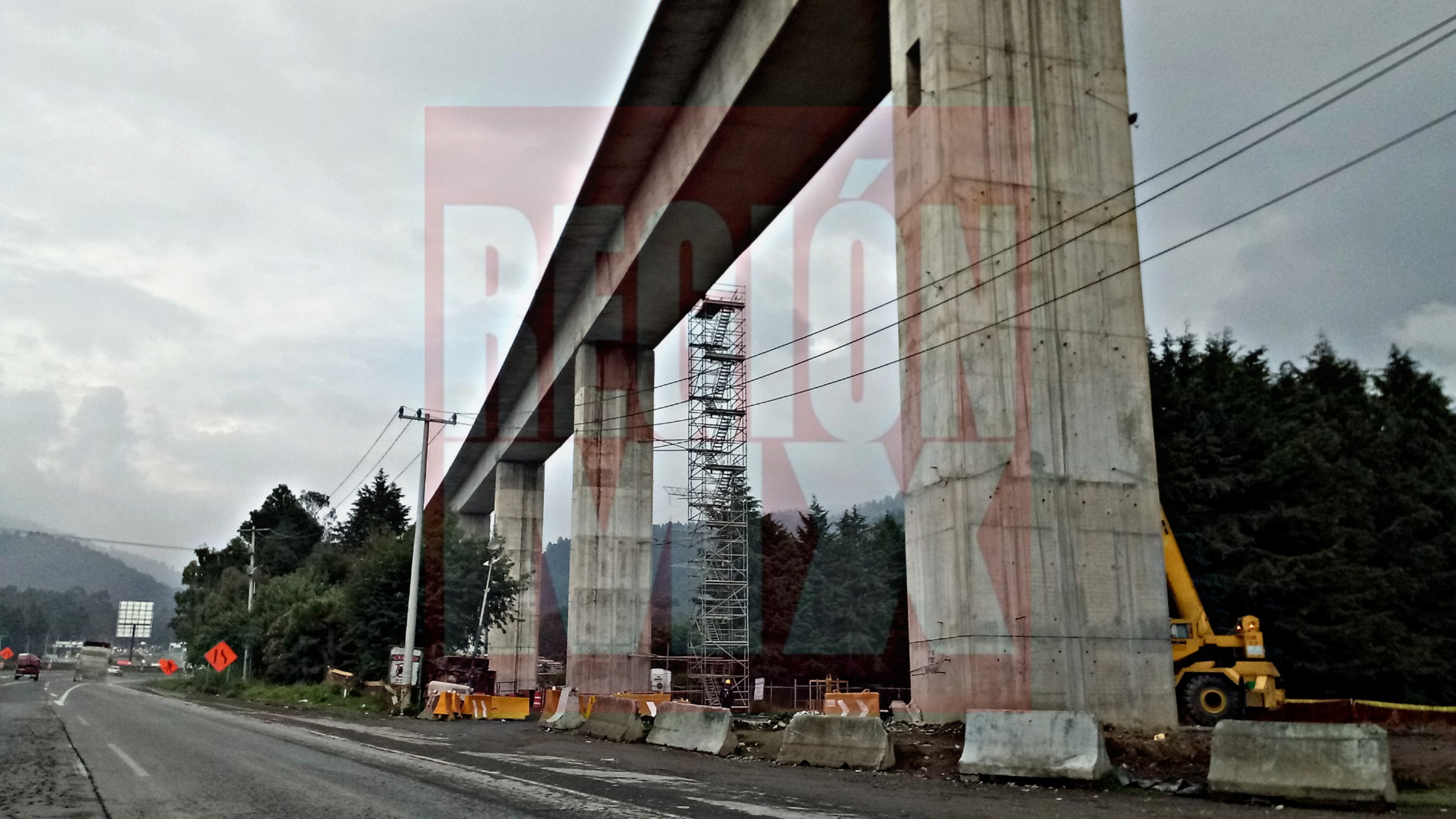 Así luce el avance del Tren Interurbano México - Toluca #regionmx