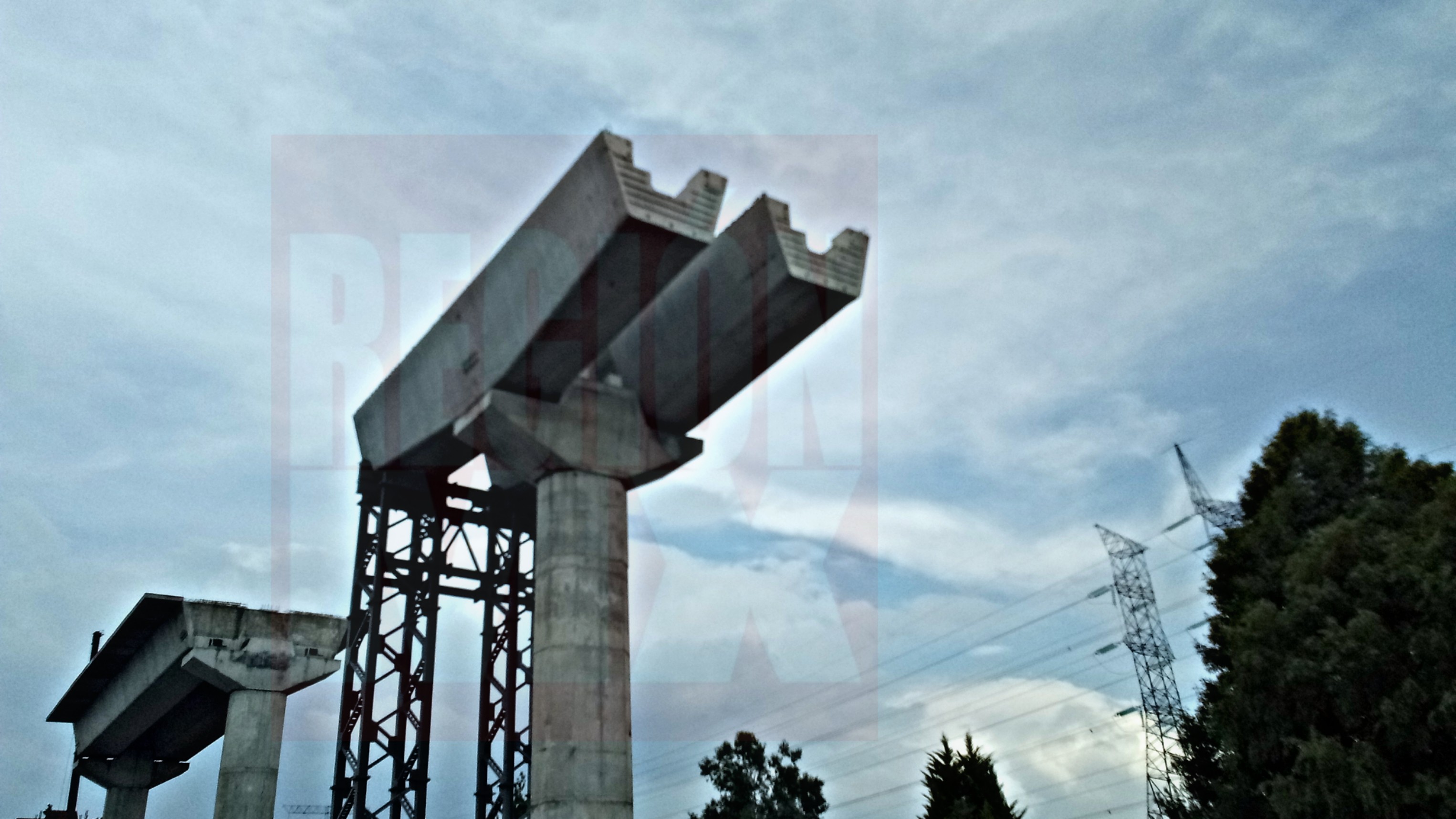 Así luce el avance del Tren Interurbano México - Toluca #regionmx