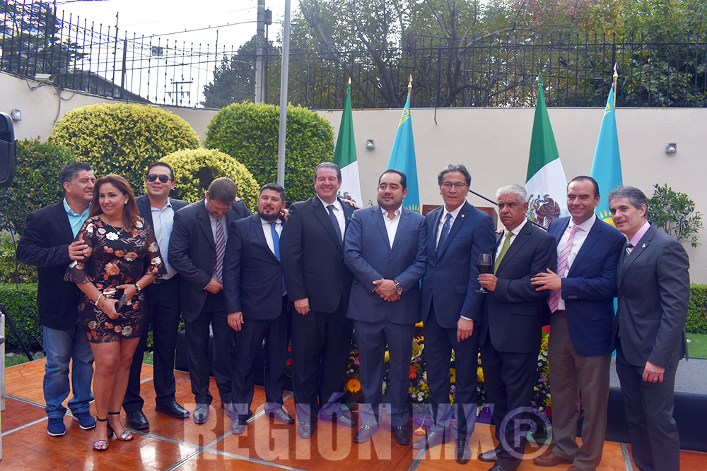 Recepción en la Embajada de Kazajstán por 27 años de su independencia #regionmx
