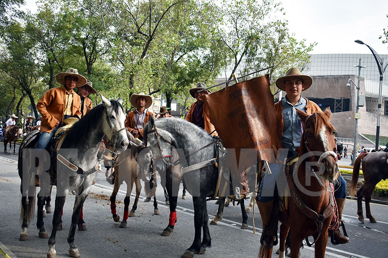 Esta representación histórica fue en conmemoración del 109 aniversario de la Revolución Mexicana #regionmx