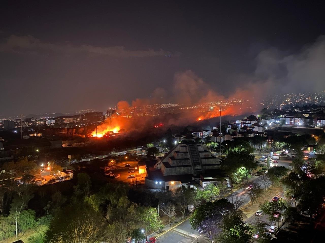 Se incendia zona ecológica en el Ajusco #regionmx