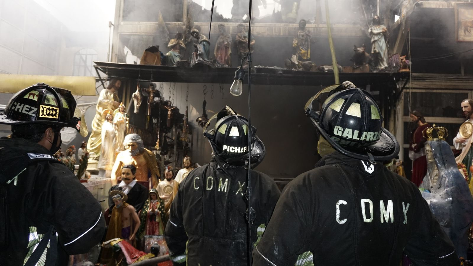 Incendio paró al Mercado de Sonora