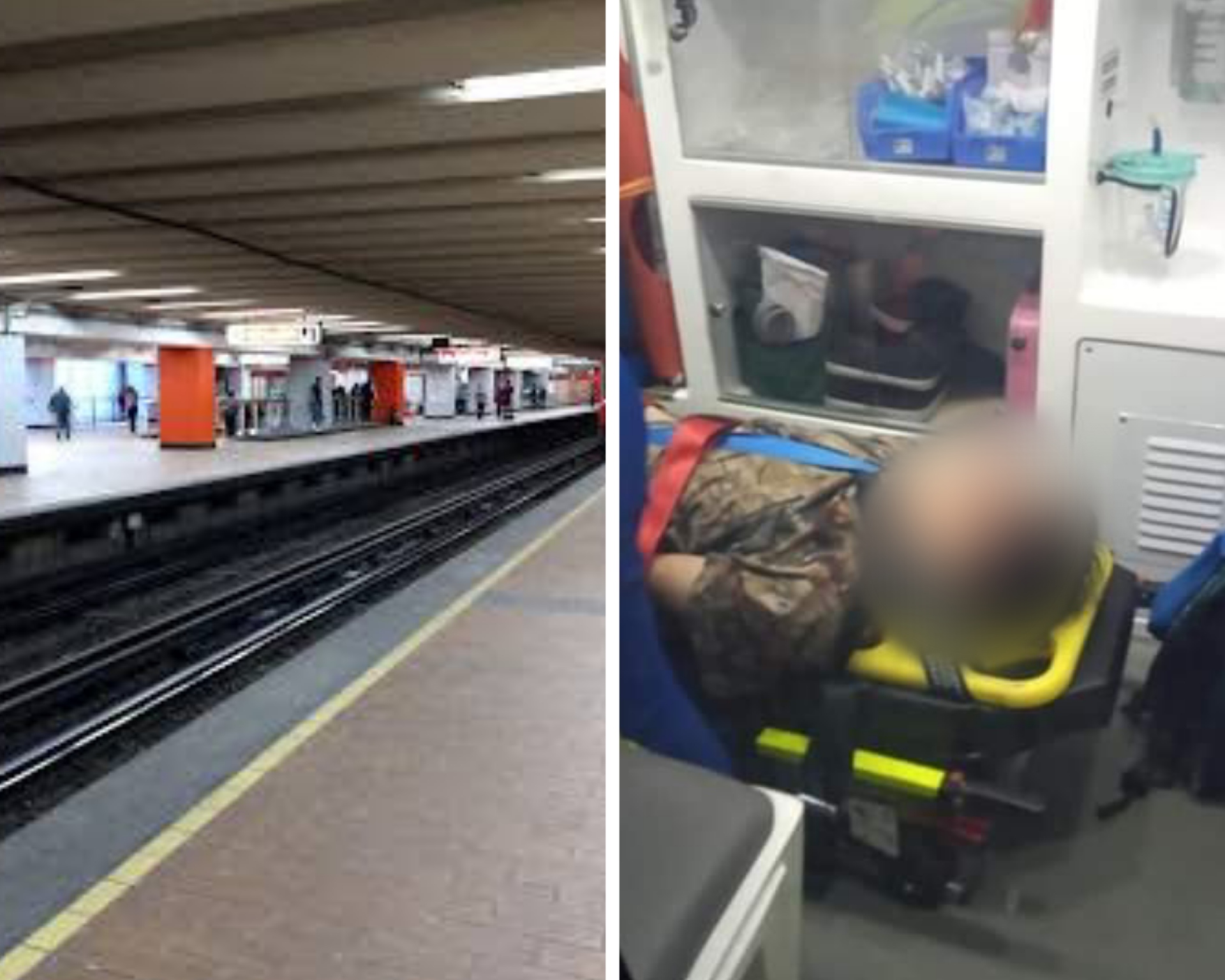 Hombre se arrojó a las vías del metro en Lindavista #regionmx 