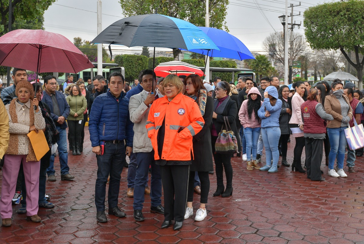 Eficiencia de altavoces en Atizapán es probada durante simulacro 2020 #regionmx
