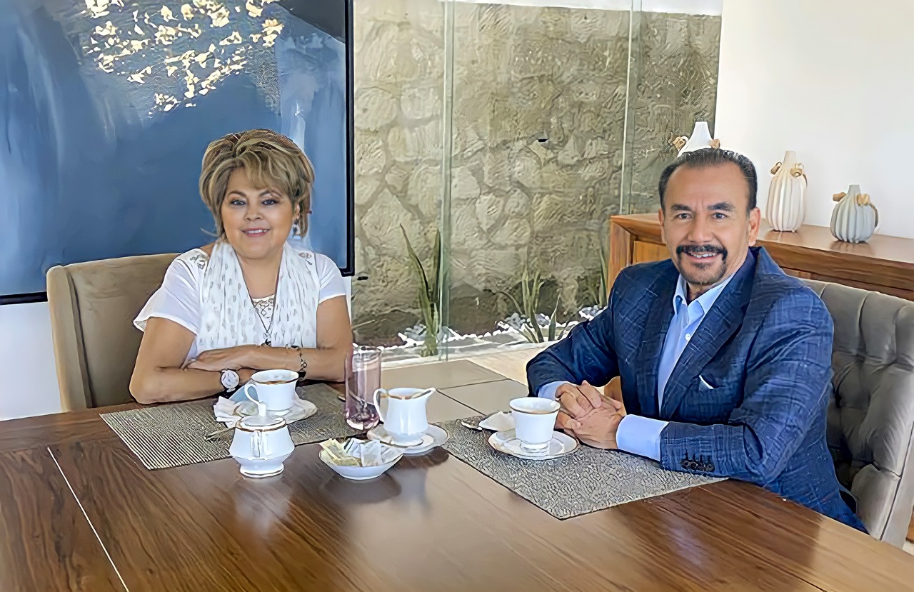 Se reúnen Ruth Olvera y Pedro Rodríguez #regionmx