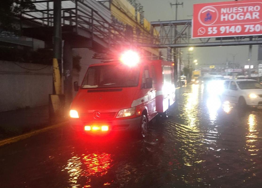 Cuadrillas de Protección Civil monitorean nivel de agua en zonas en riesgo de Coacalco #regionmx