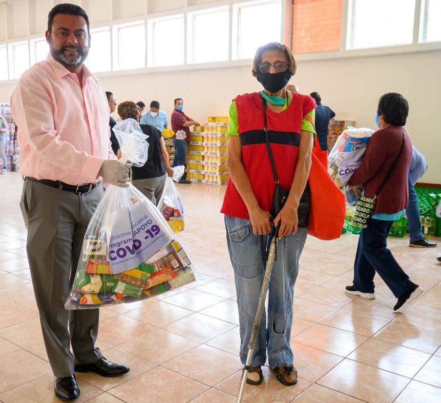 Darwin Eslava entrega mil despensas a la población vulnerable por COVID-19 #regionmx