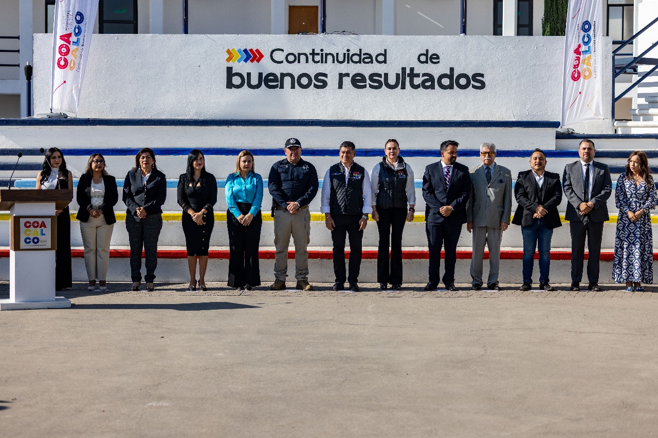 David Sánchez entrega uniformes a más de 300 policías #regionmx