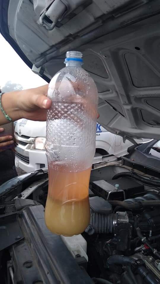 Más de 30 autos se quedan varados tras cargar gasolina en la México - Toluca #regionmx