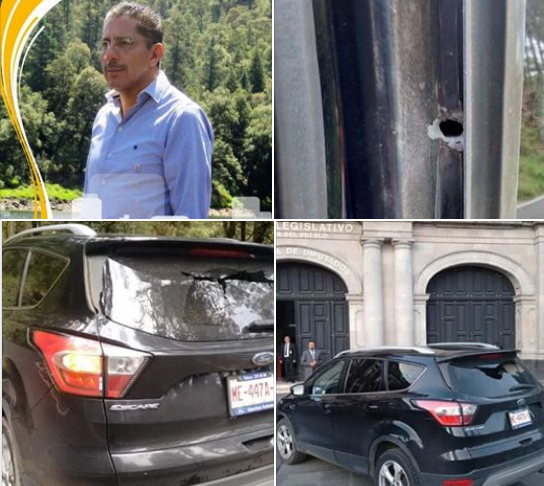Alcalde de Ocuilan, Felix Alberto Linares, denuncia atentado en su contra #regionmx