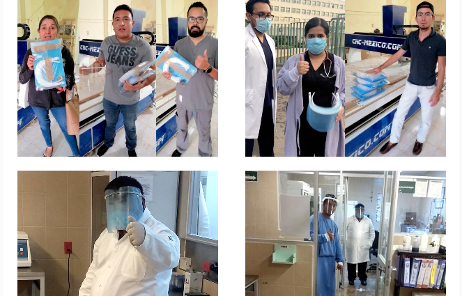 Matrimonio ha donado más de 800 caretas a personal médico de hospitales mexiquenses #regionmx