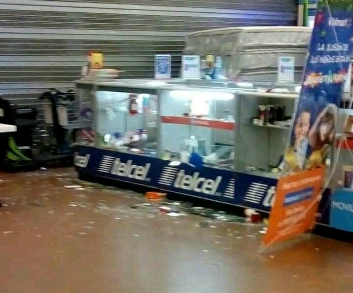 Vivales saquean tiendas con el pretexto del COVID-19 pero se llevan televisores #regionmx
