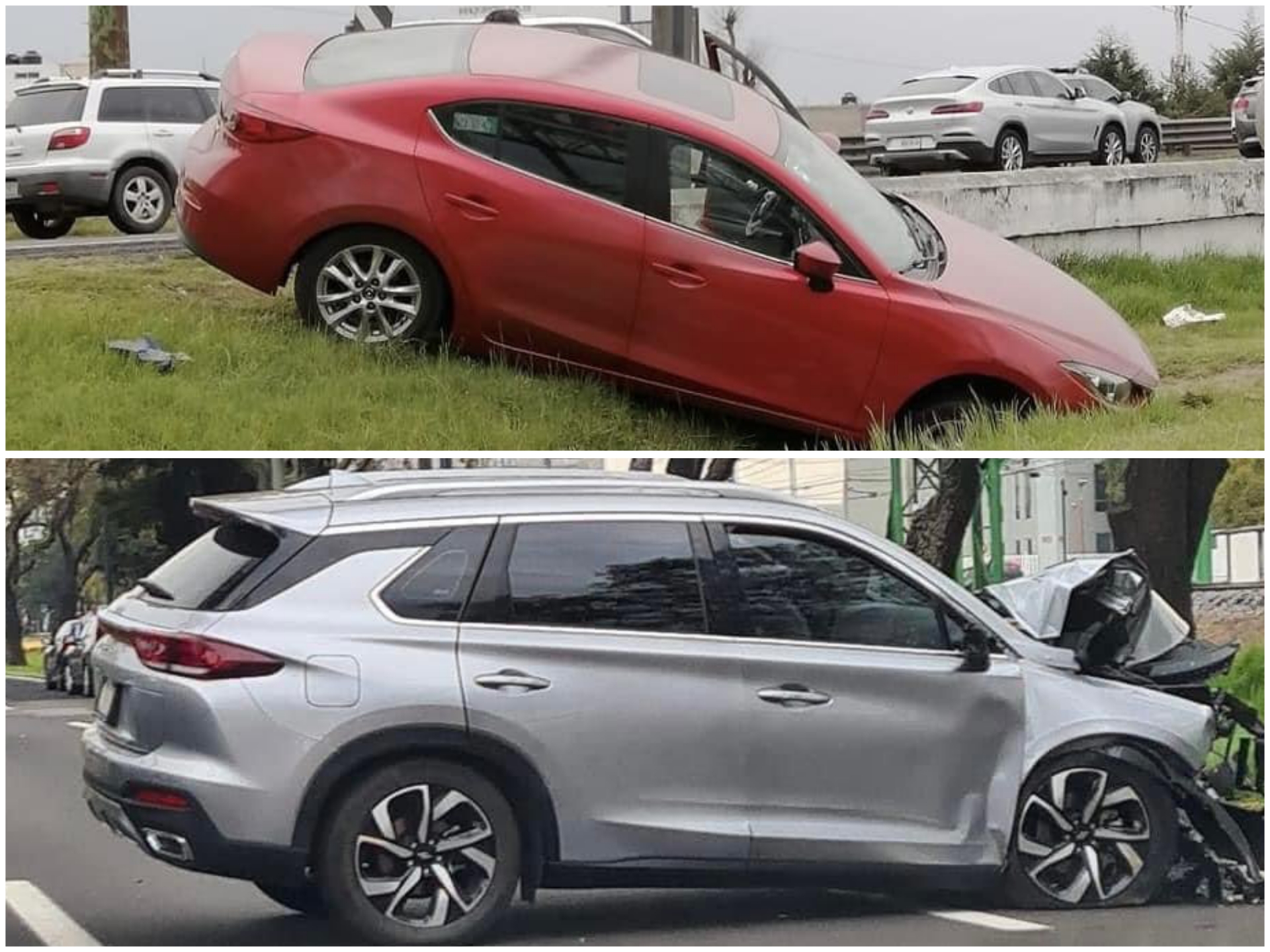 Automovilistas pierden el control en Paseo Tollocan #regionmx