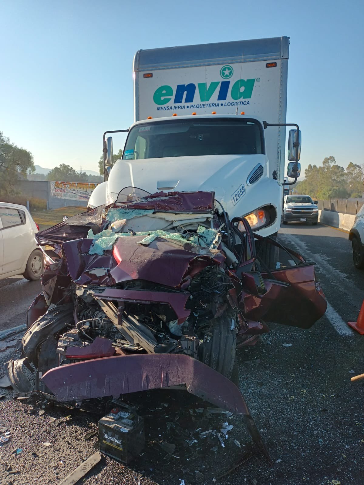 Trailero huye tras accidente en la México-Pachuca #regionmx