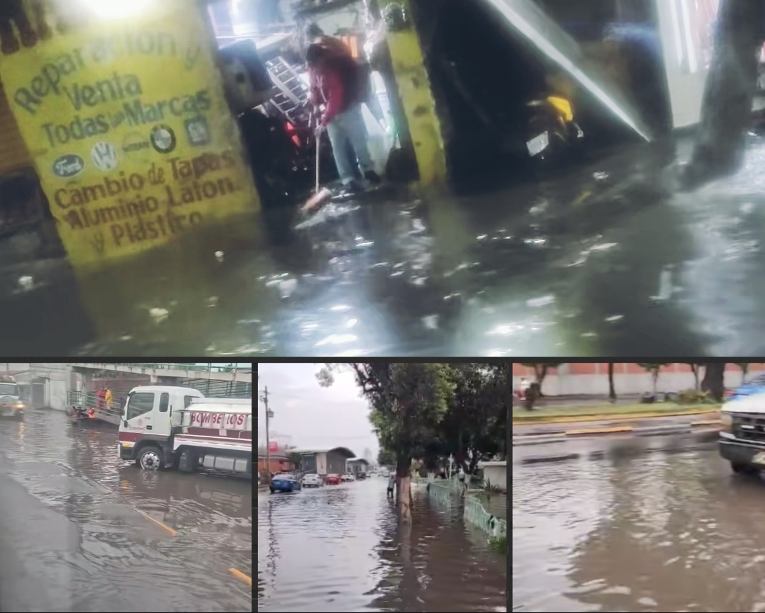 Lluvias paralizan la zona Oriente #regionmx