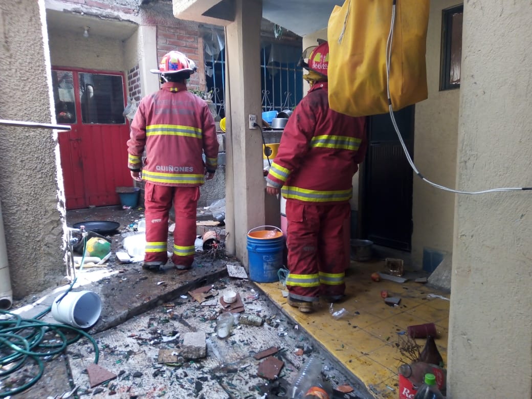 Mujer resulta lesionada por explosión en Tultepec #regionmx