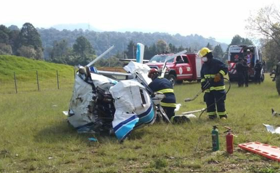 Avioneta con turistas se desploma en Valle de Bravo #regionmx