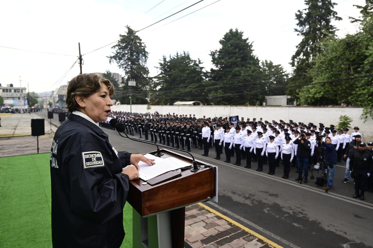 Delfina Gómez realiza pase de revista previo al Desfile Cívico Militar #regionmx