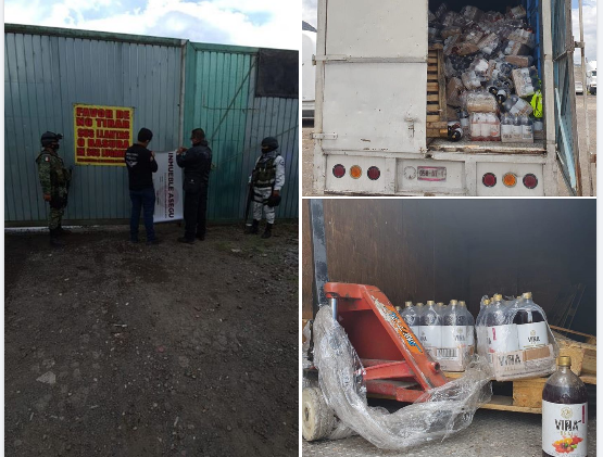 Encuentran en Izcalli más de 7 mil botellas de Viñareal robadas #regionmx