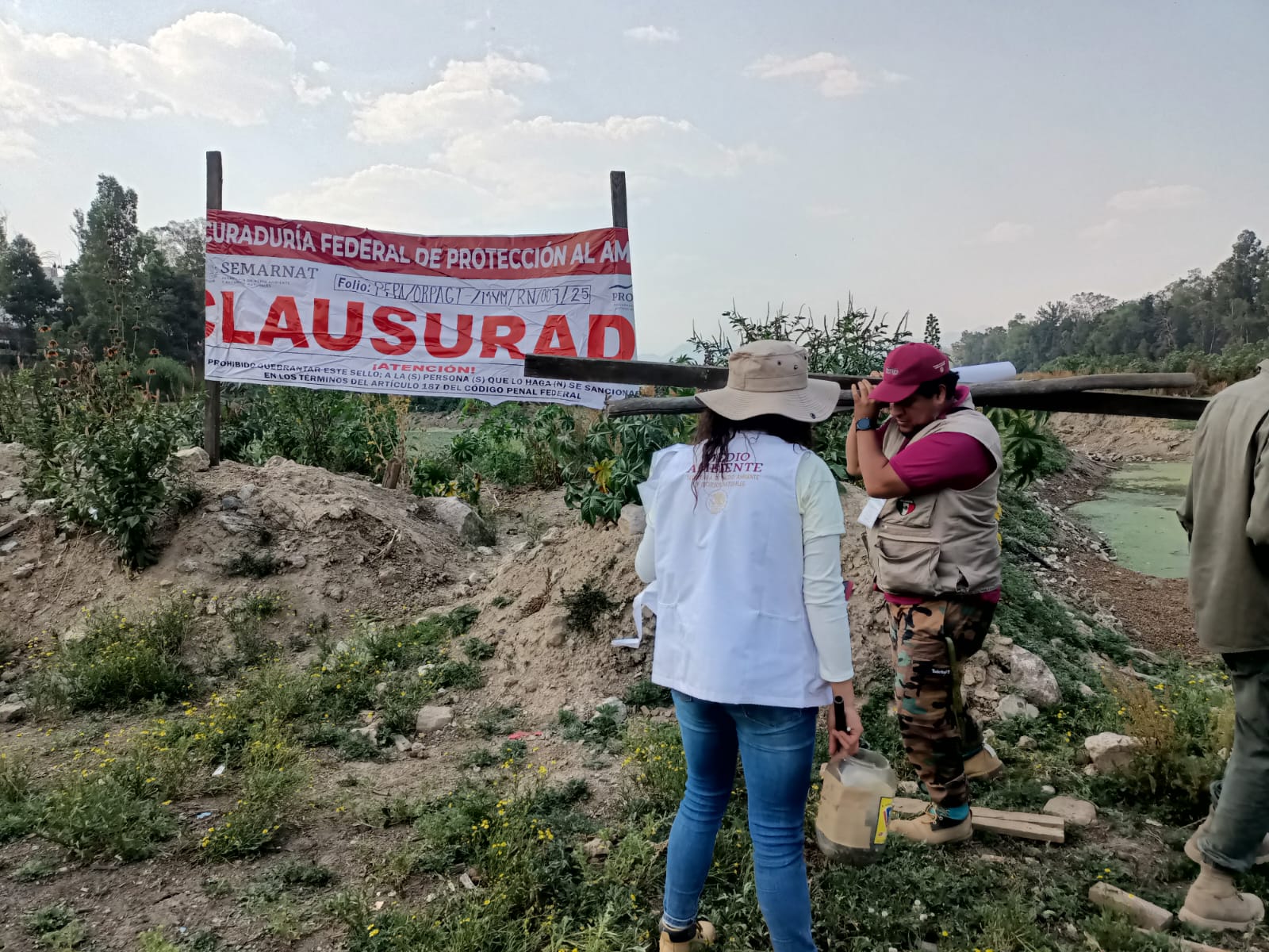 PROFEPA clausura diques particulares en la presa Lago de Guadalupe #regionmx 