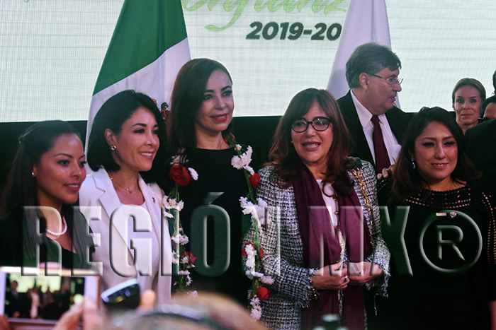 No les voy a fallar, dice Paty Duran durante toma de protesta #regionmx