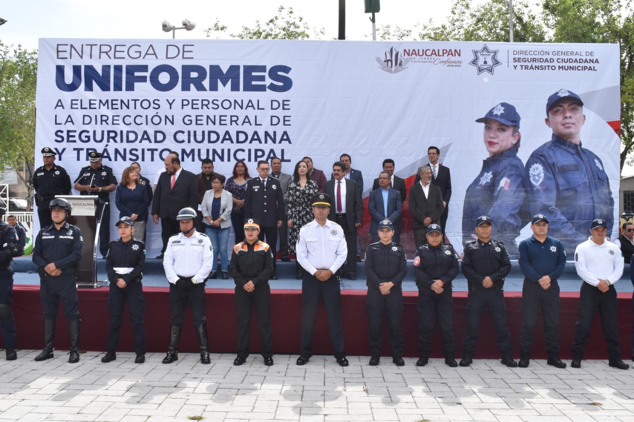 Más de 4 mil elementos de seguridad reciben uniformes #regionmx