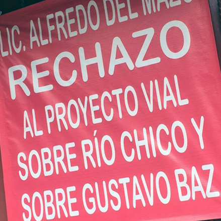 Dicen “NO” a viaducto sobre Río Gustavo Baz #regionmx
