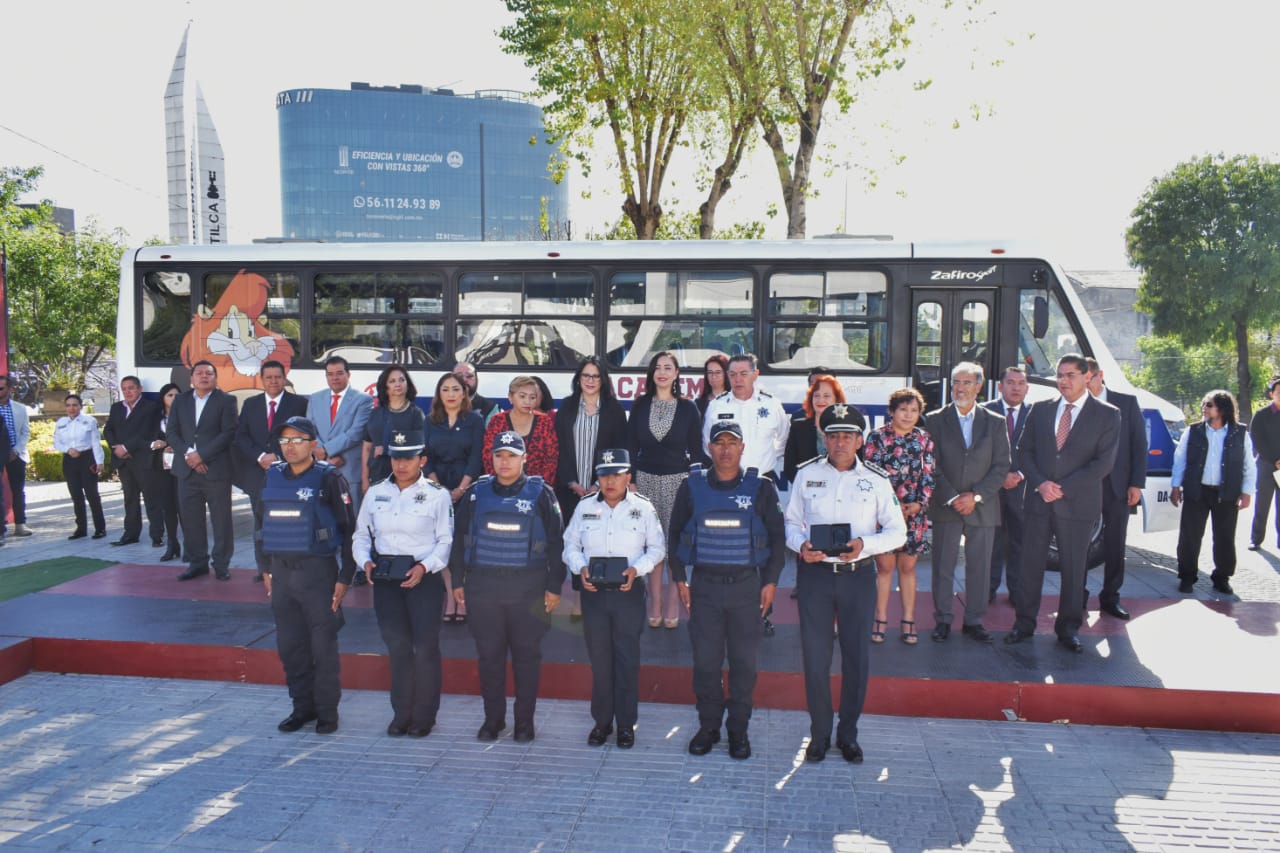 Por primera vez Naucalpan accede a la bolsa concursable del Fortaseg; adquiere equipamiento #regionmx