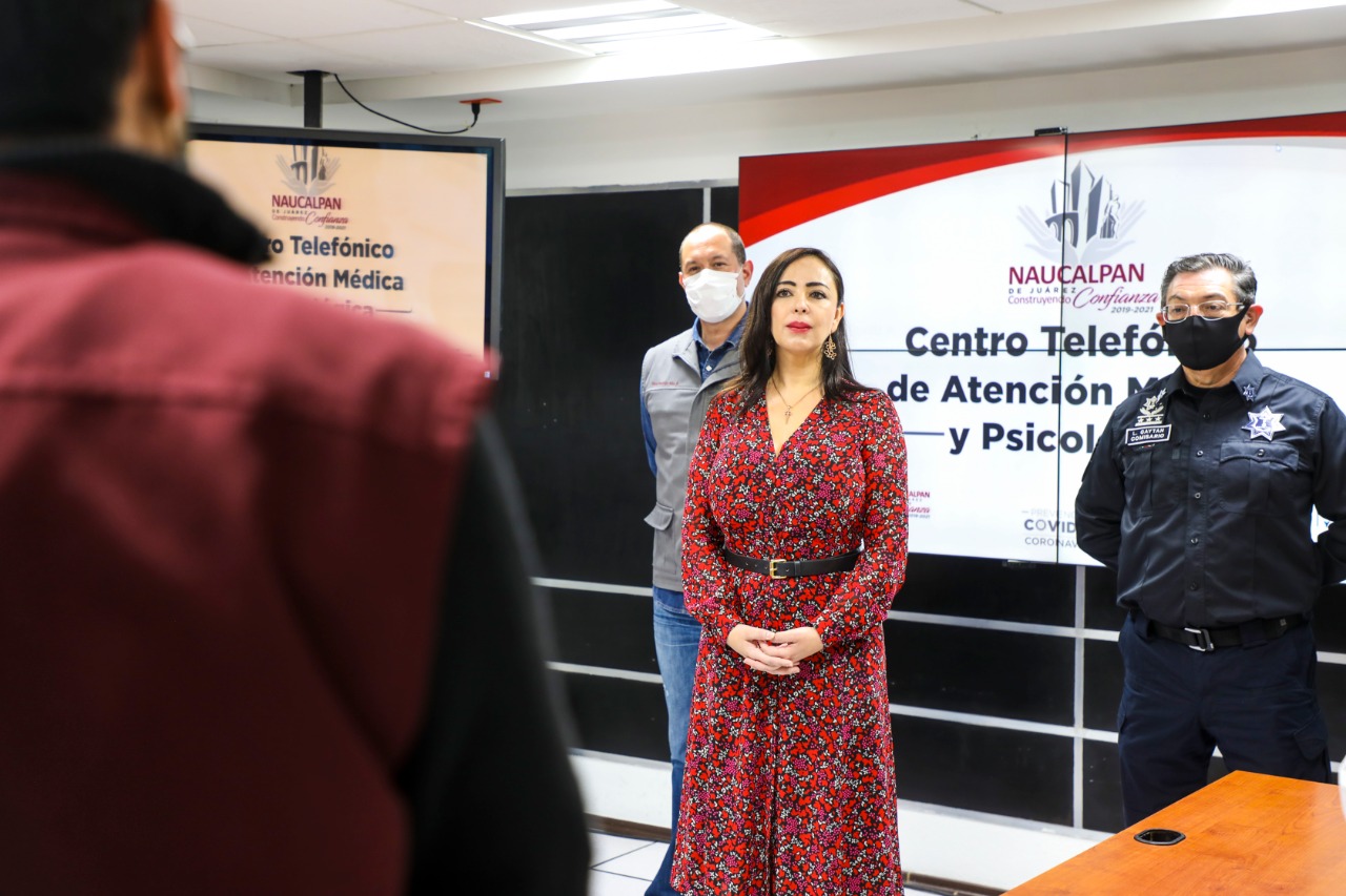 Aumentan un 25% las llamadas por atención psicológica al C4 Naucalpan #regionmx